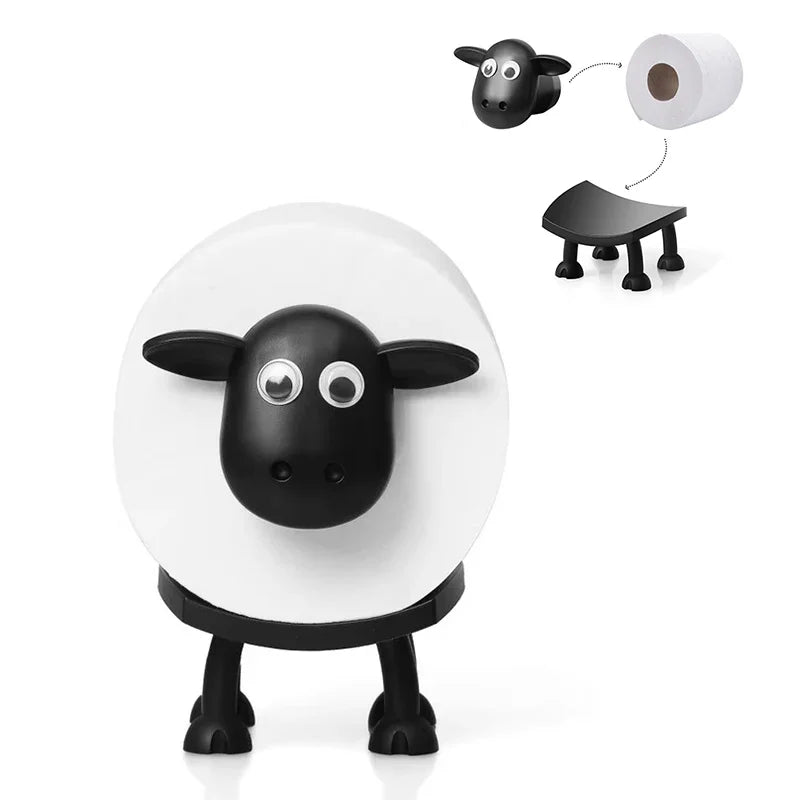 Cute Sheep Roll Paper Rack