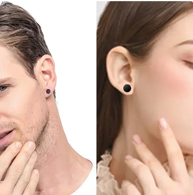 Magnetic Ear Clips Stud Earrings