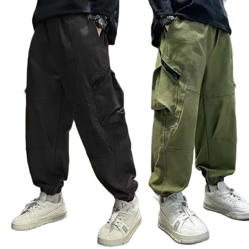 Kid's Cotton Pocket stylish Pants