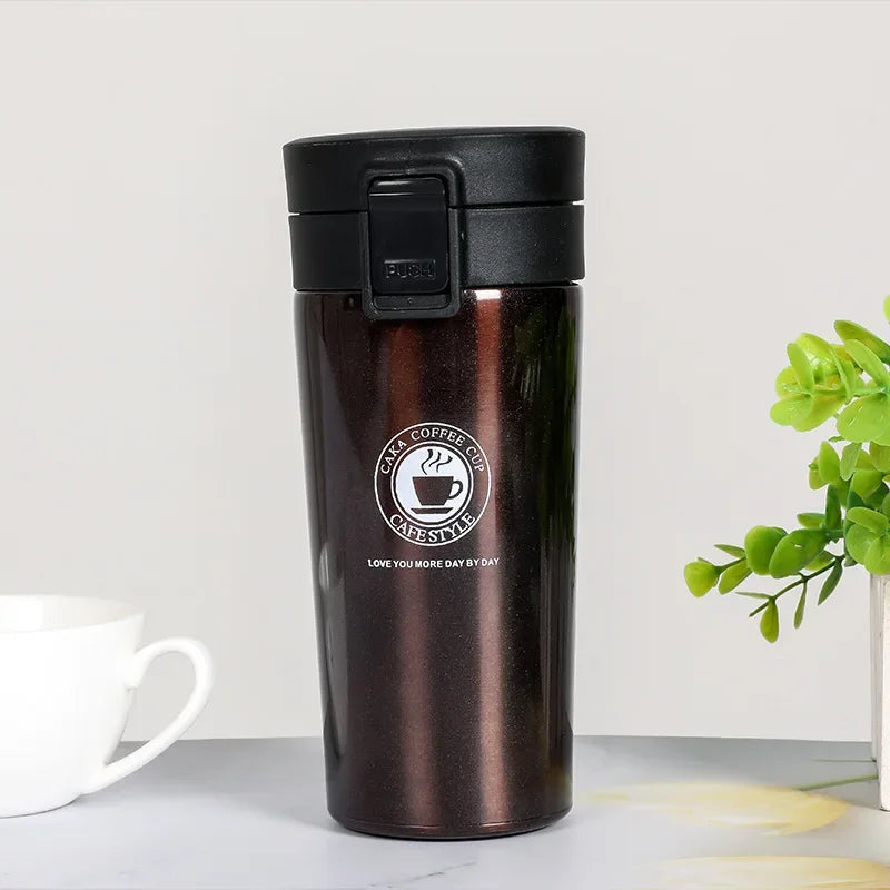 380ML/510ML Thermal Mug Double-layer Stainless Steel Coffee Cup Tea Vacuum Flask Thermos Water Bottle Leak-proof Thermos Mug