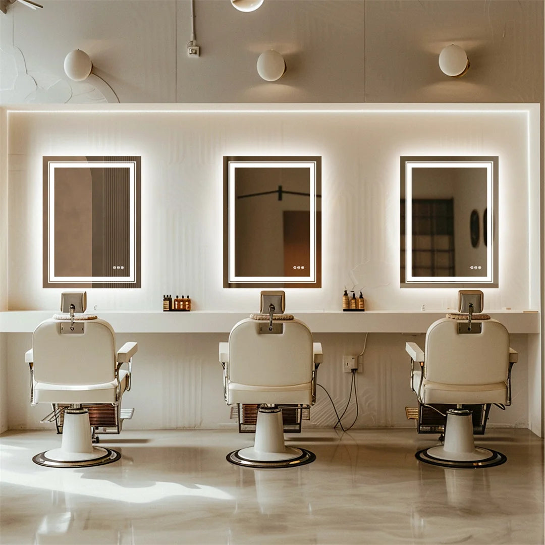 Crystal Clear LED Bathroom Mirror