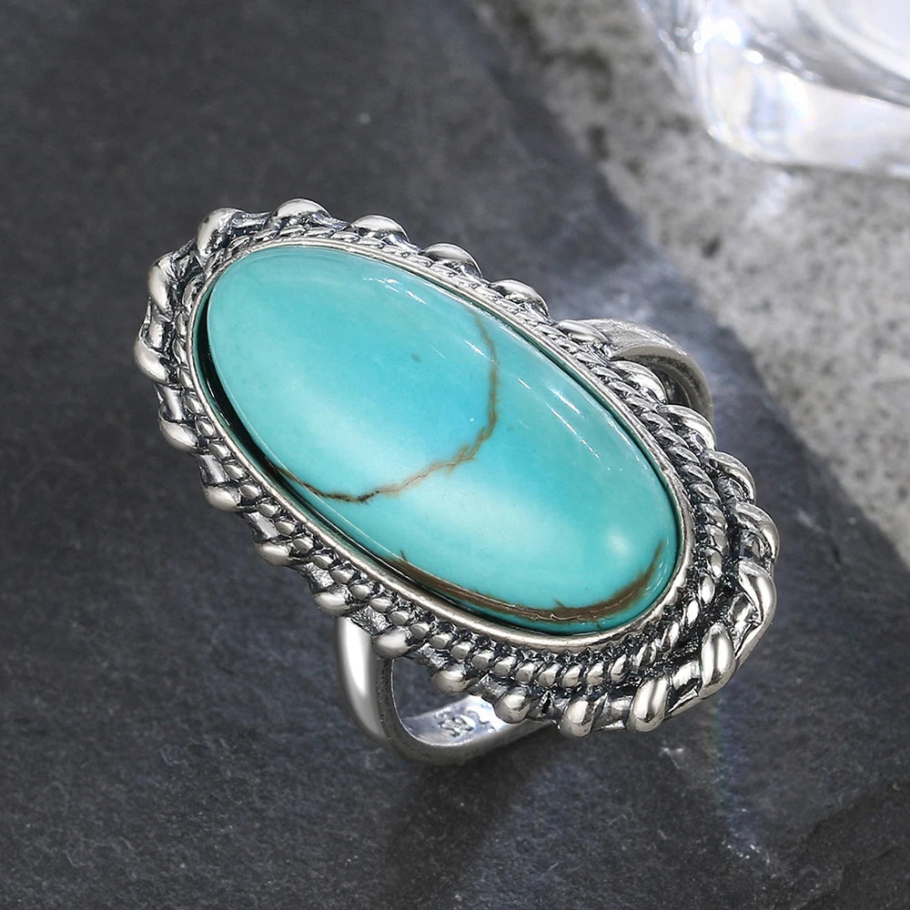 Vintage Big Stone Ring