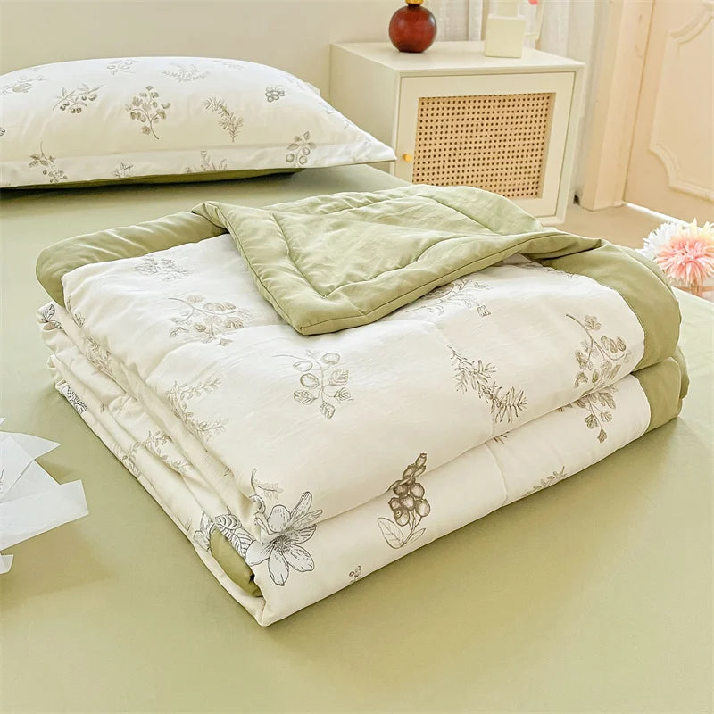 Printed Thin Duvet Blanket