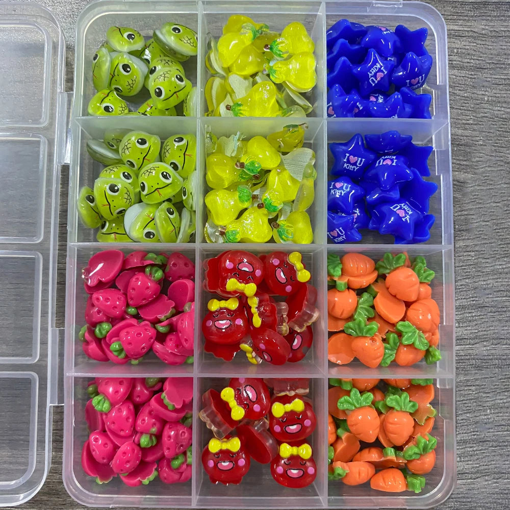 3D Multi-Shapes Flower Butterfly Nail Art