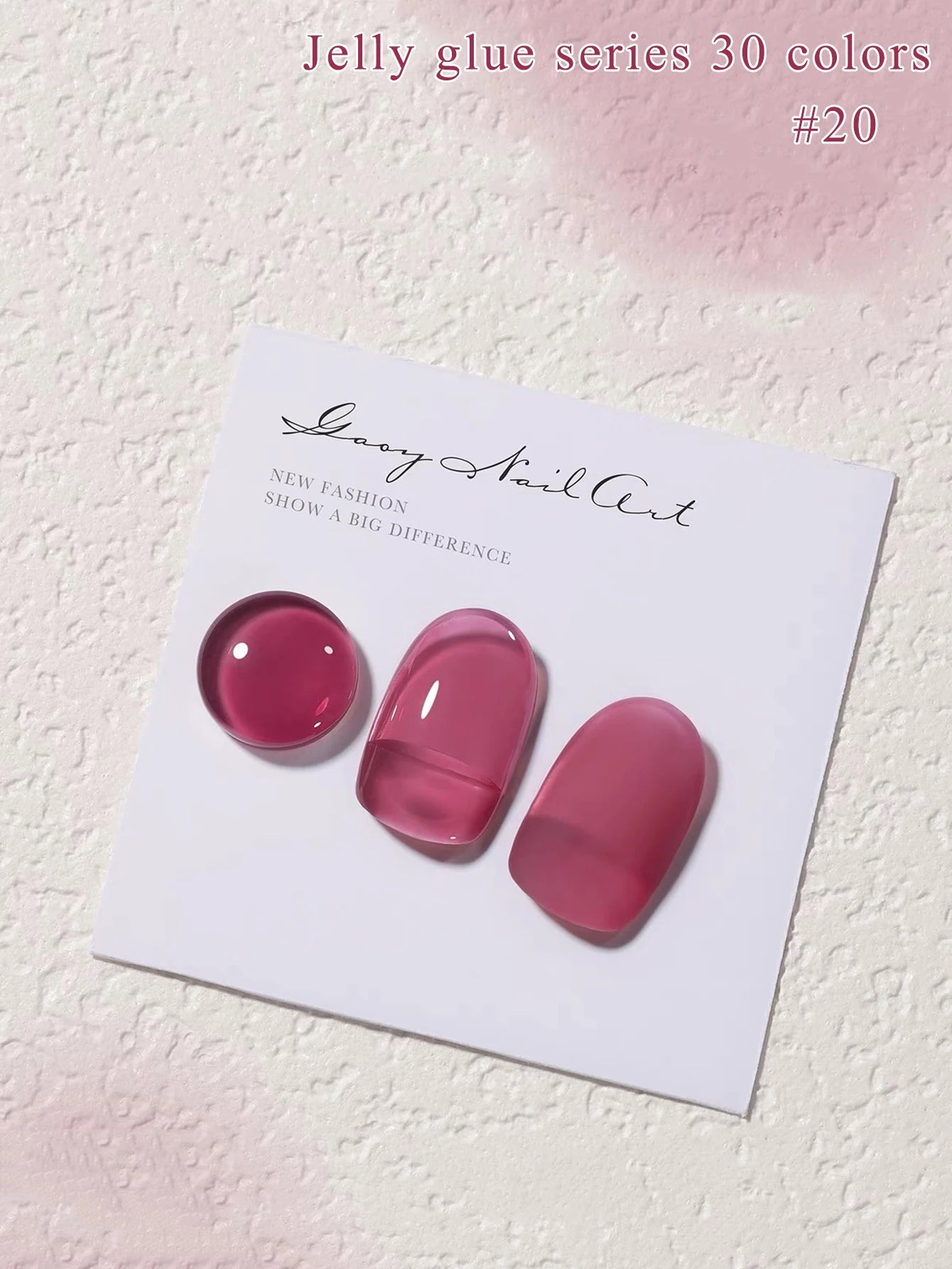 Pure Desire Blush Jelly Gel Nail Polish