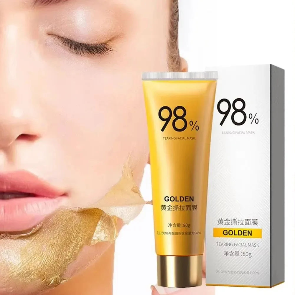 24K Gold Foil Peel-Off Facial Mask
