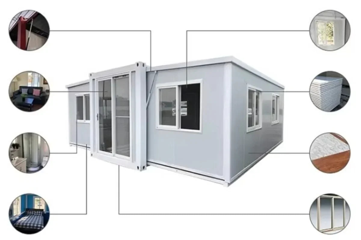 Container House Luxury 4 Beds Room