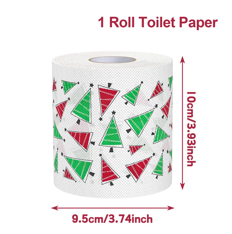 Christmas Toilet Roll Paper