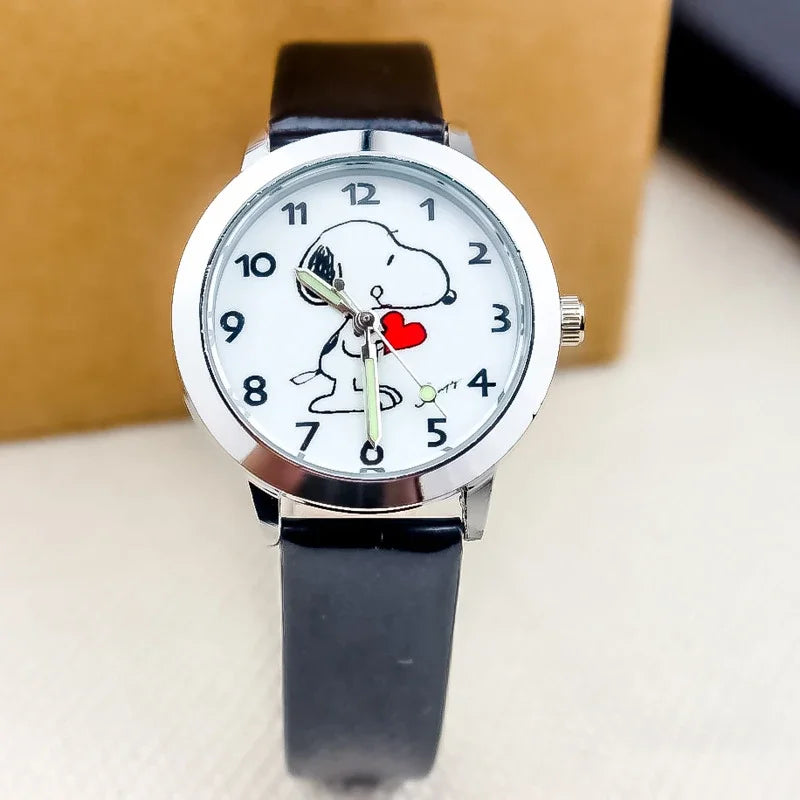 Cute Snoopy Children Watch