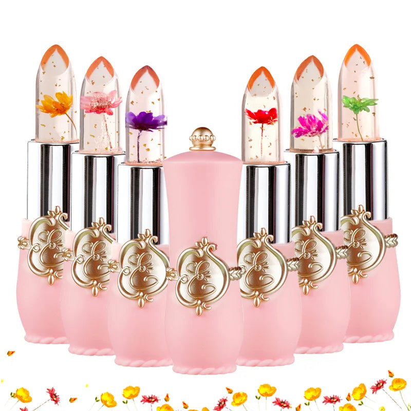 Crystal Flower Jelly Lipstick