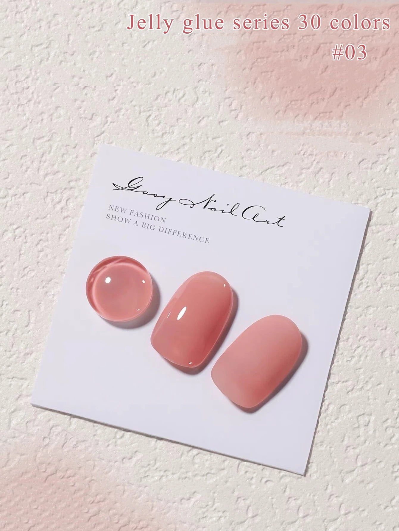 Pure Desire Blush Jelly Gel Nail Polish