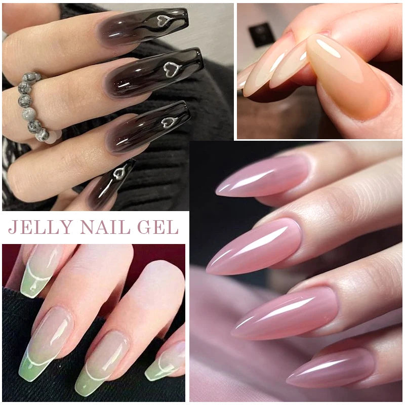 Jelly Transparent Nail Polish