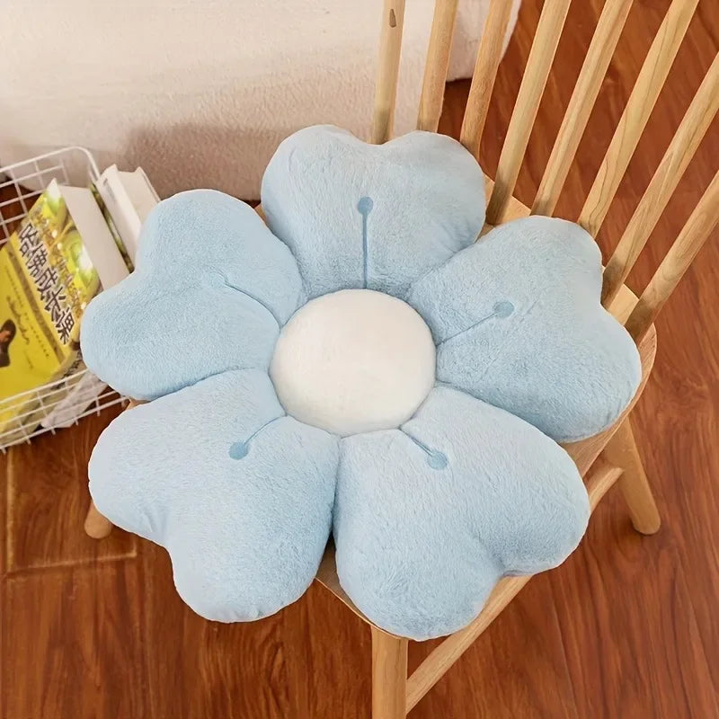 Sunflower Pillow Daisy Seat Cushion