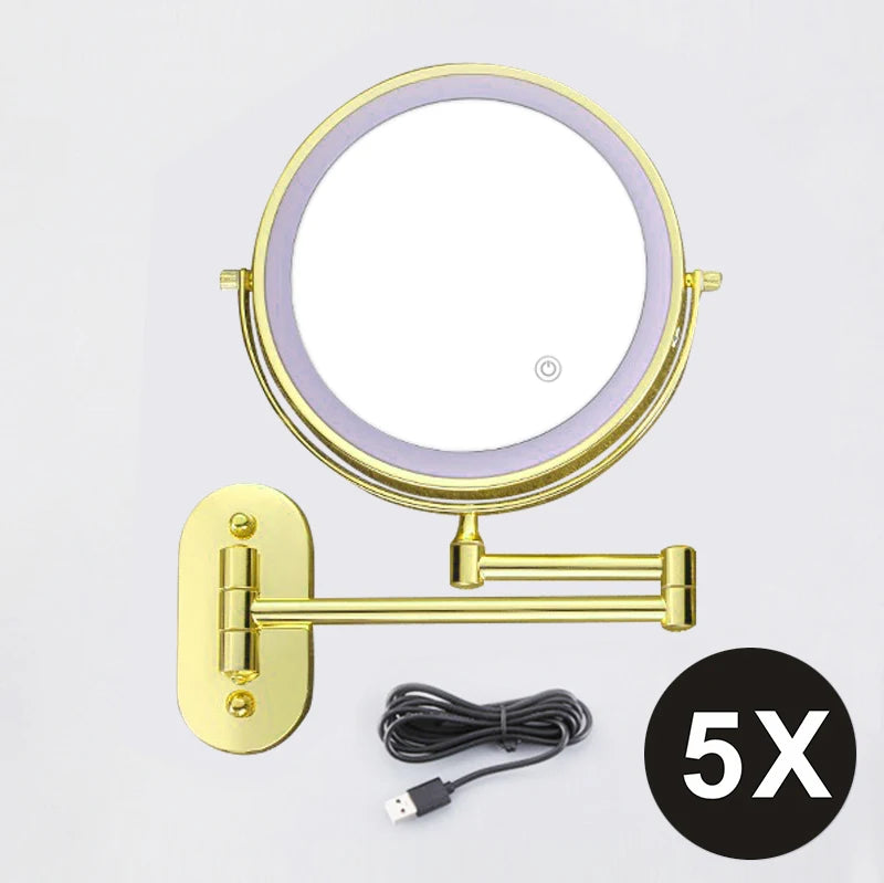 8 inch Makeup Mirror Chrome