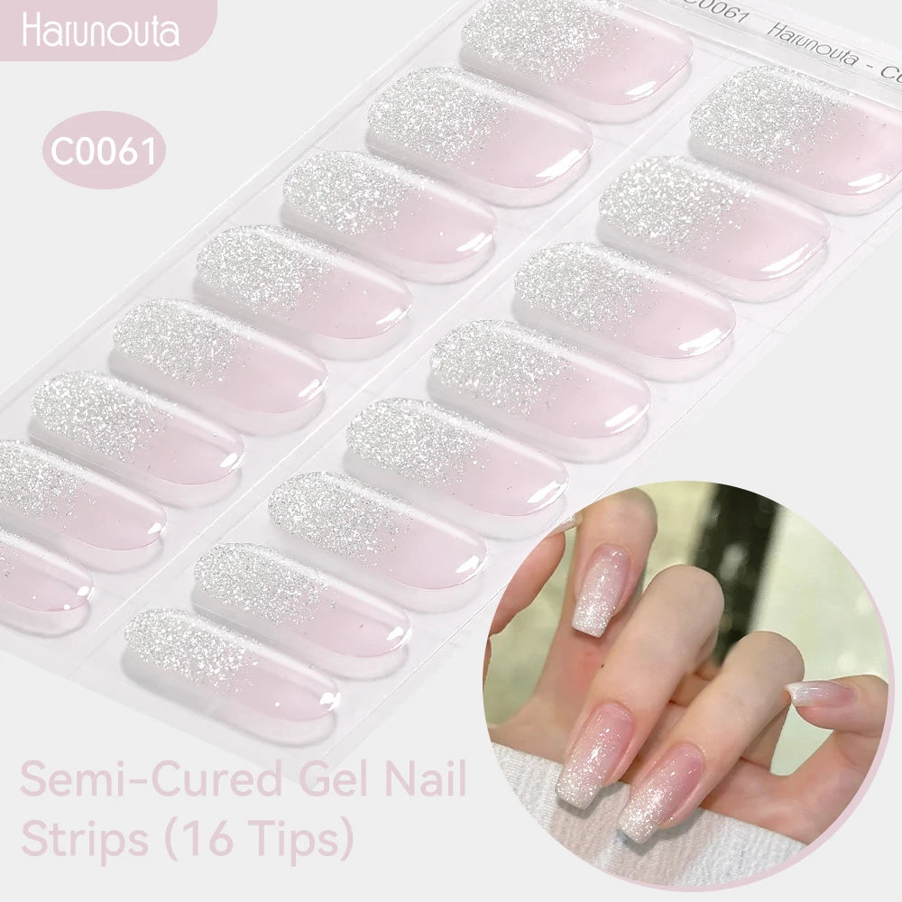 Gradient Semi Cured Gel Nail Strips