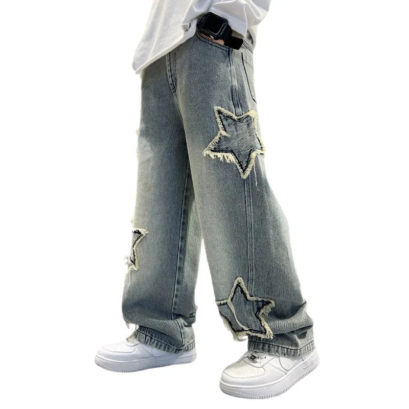 New Fashion Teenager Boys Denim Pants