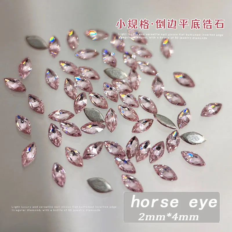 Shiny Zircon Rhinestones Nail Charms