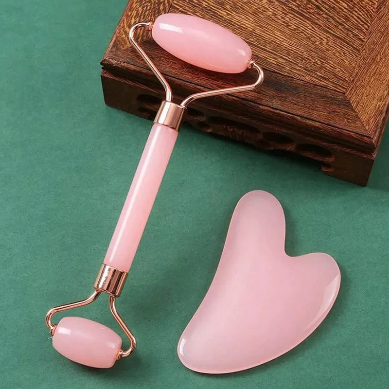 2Pcs Roller for Face Neck Eye Facial Massage Kit