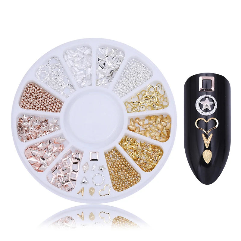 Nail art glitter rhinestone Crystal gems