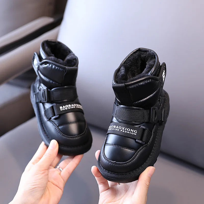 New Fashion Kids Leather Boots