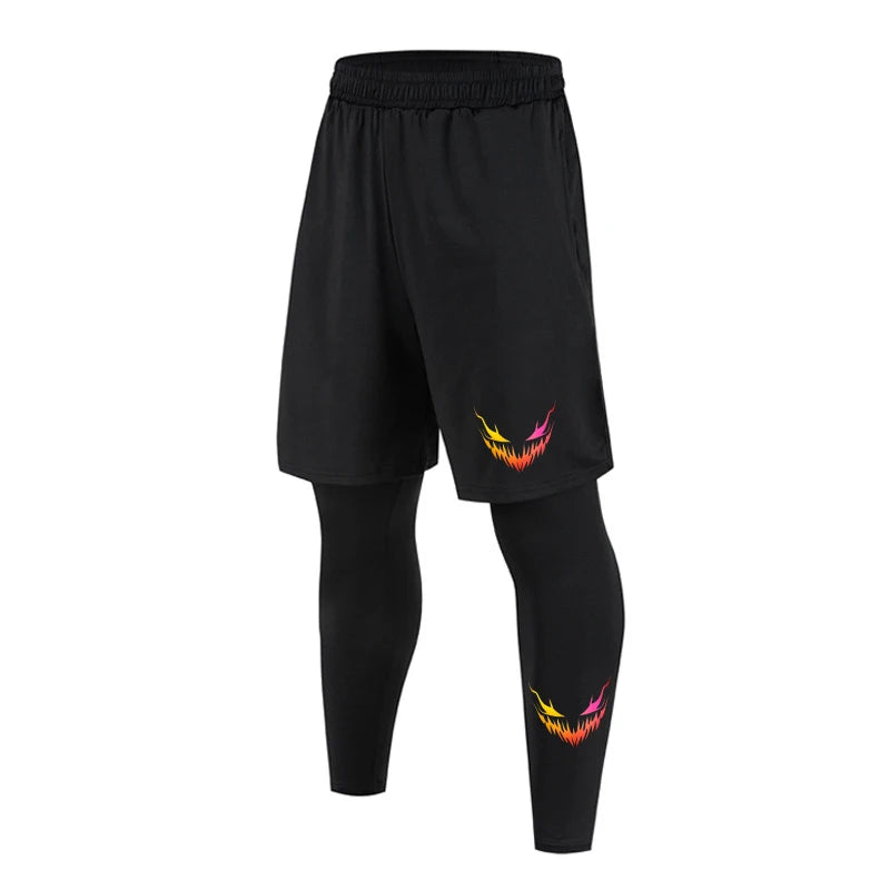 Men Training Athletic Shorts