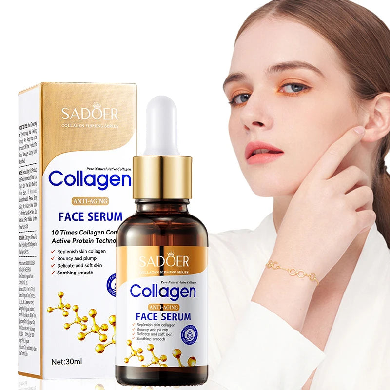 1/2/3pcs Collagen Face Serum