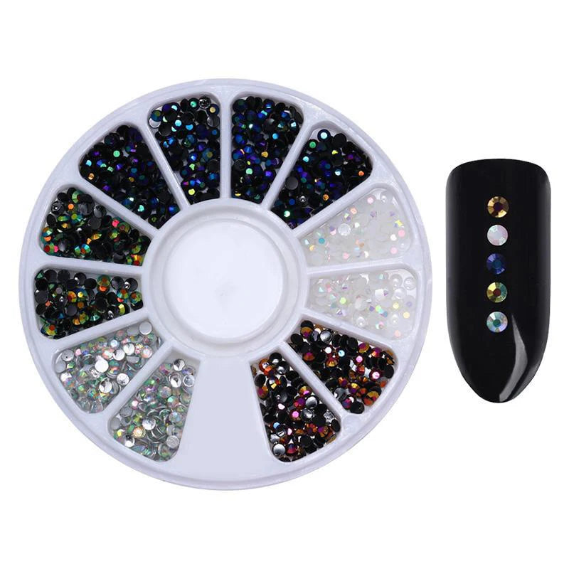 Nail art glitter rhinestone Crystal gems