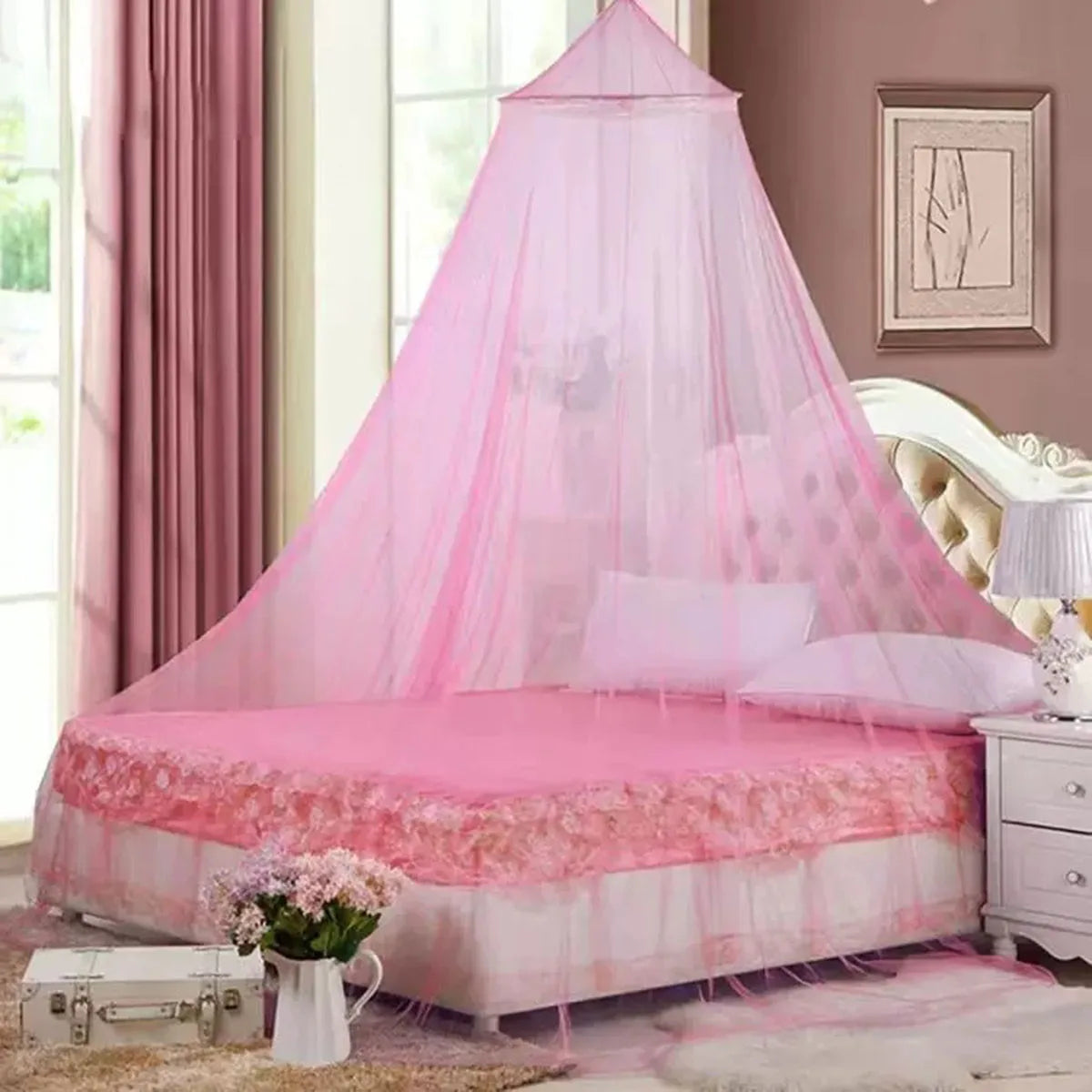 Summer Hung Dome Mosquito Net
