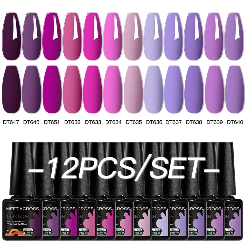 Gel Nail Polish Set UV Gel LED Nail Art