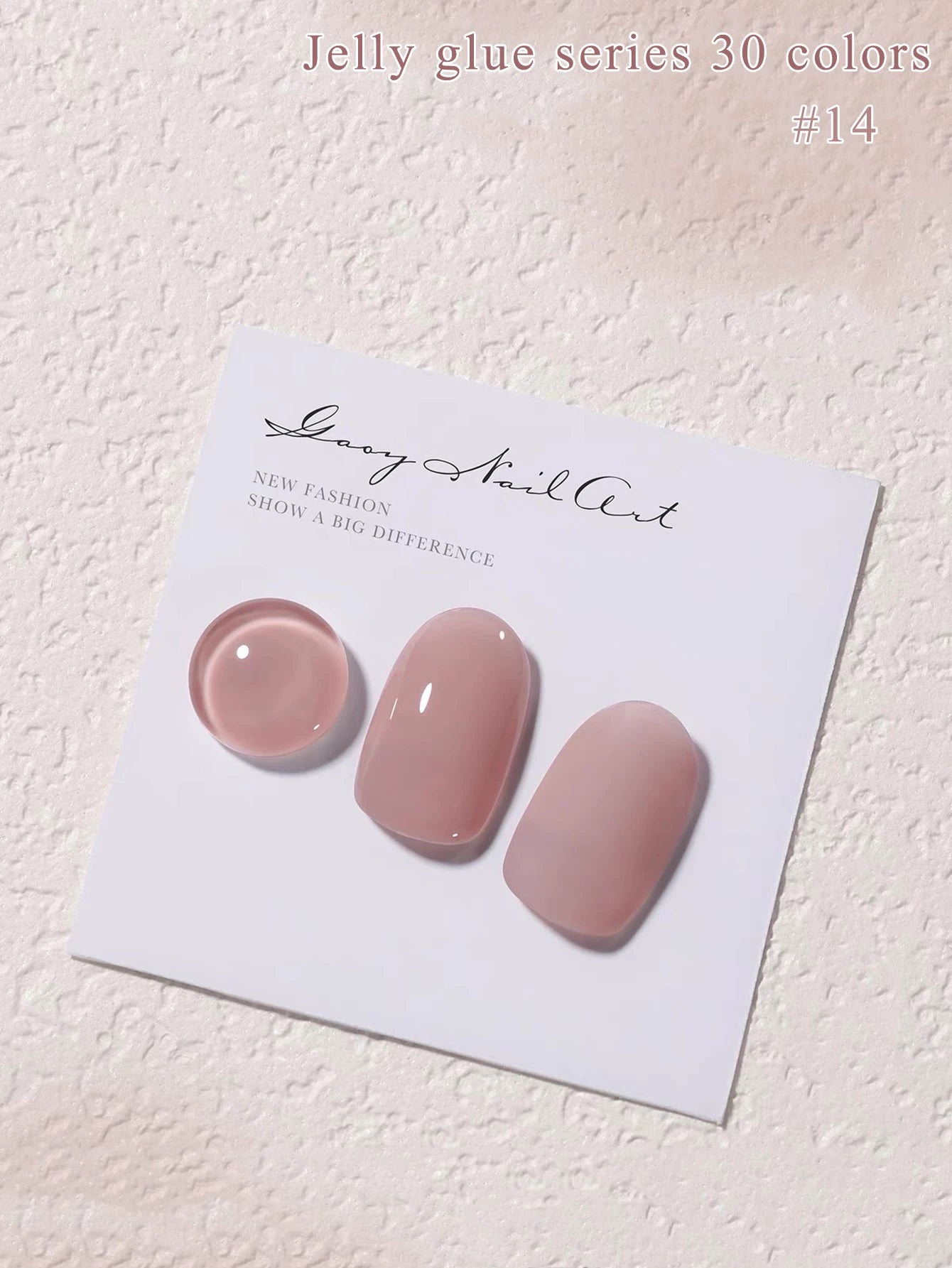 Pure Desire Blush Jelly Gel Nail Polish