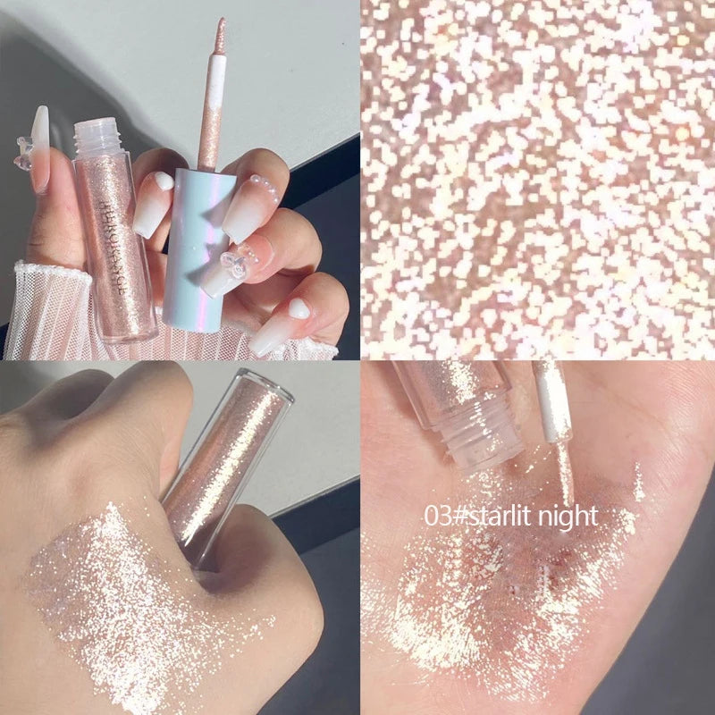 Eye shadow liquid Glitters