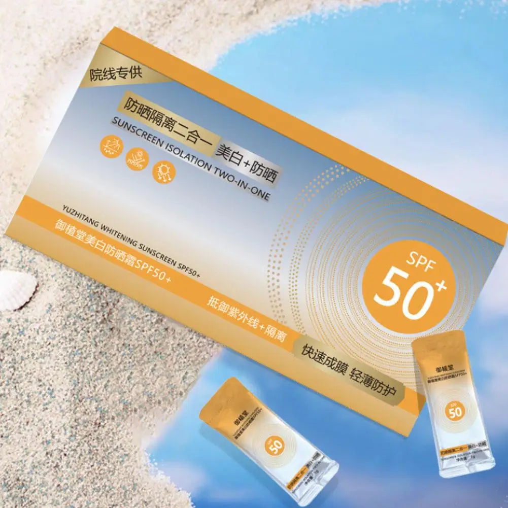 10/50 pcs Mini Sunscreen Travel Size