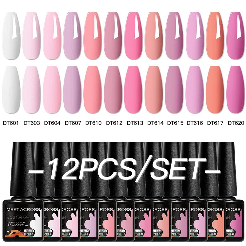 Gel Nail Polish Set UV Gel LED Nail Art