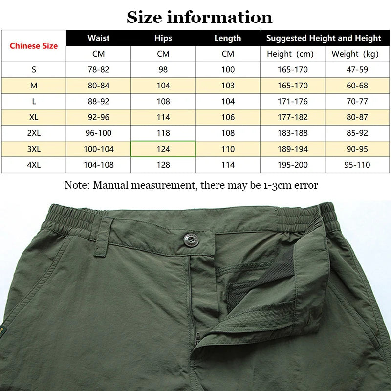 Lightweight Tactical Cargo Pants For Men