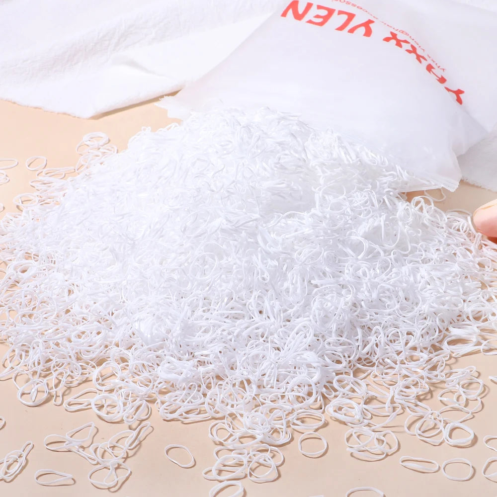 Disposable Rubber Band Hair Ties