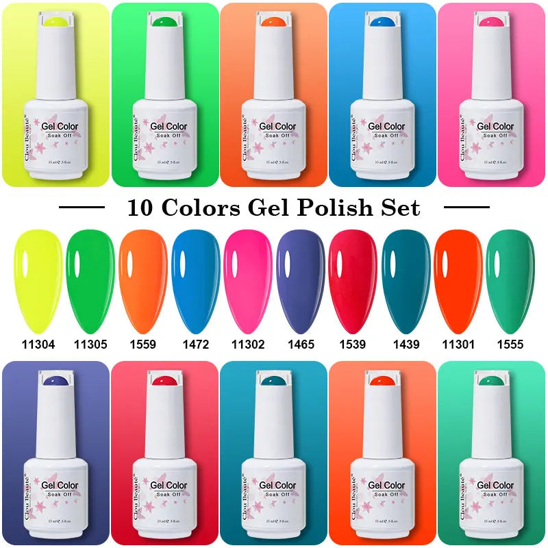 Gel Nail Polish Set