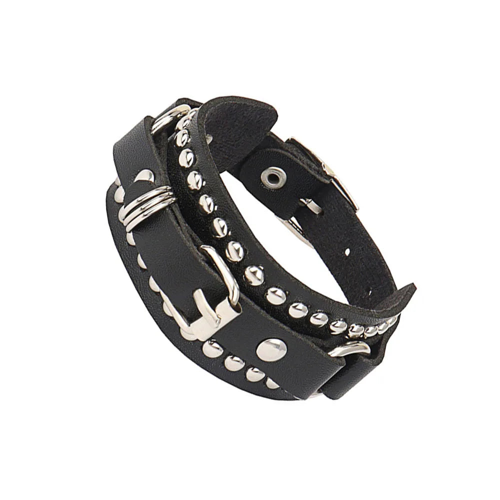 Hip Hop Rock Chain Multi Layered Bracelet