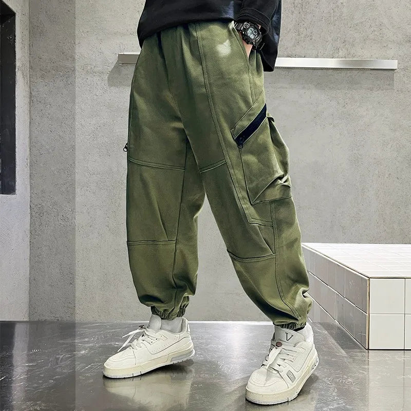 Kid's Cotton Pocket stylish Pants