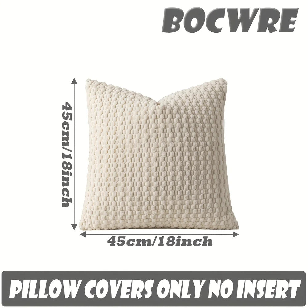 Soft Striped Fall Pillow