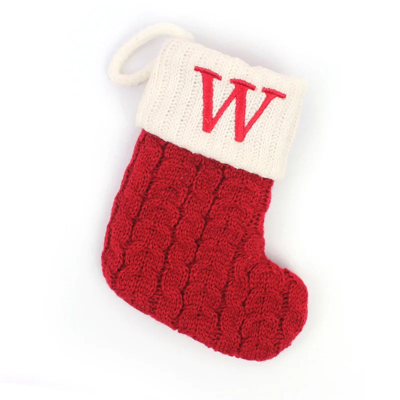 Christmas Boots Letters Christmas Stocking