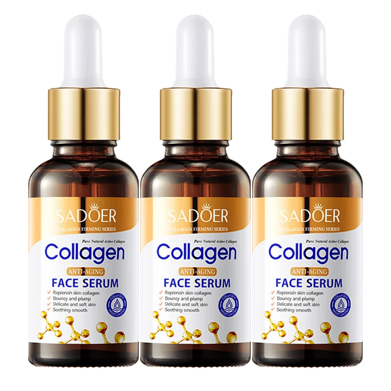 1/2/3pcs Collagen Face Serum