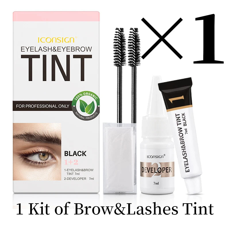 Eyelash Eyebrow Dye Tint Kit