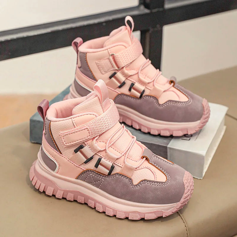 Warm Luxury Sports Leather Sneaker