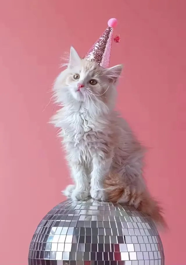 Charming Cheetah Drink Coffee Canvas Art Print,Frameless Poster, Perfect for Animal Lovers, Wall Decor for Home, Office, Cafe