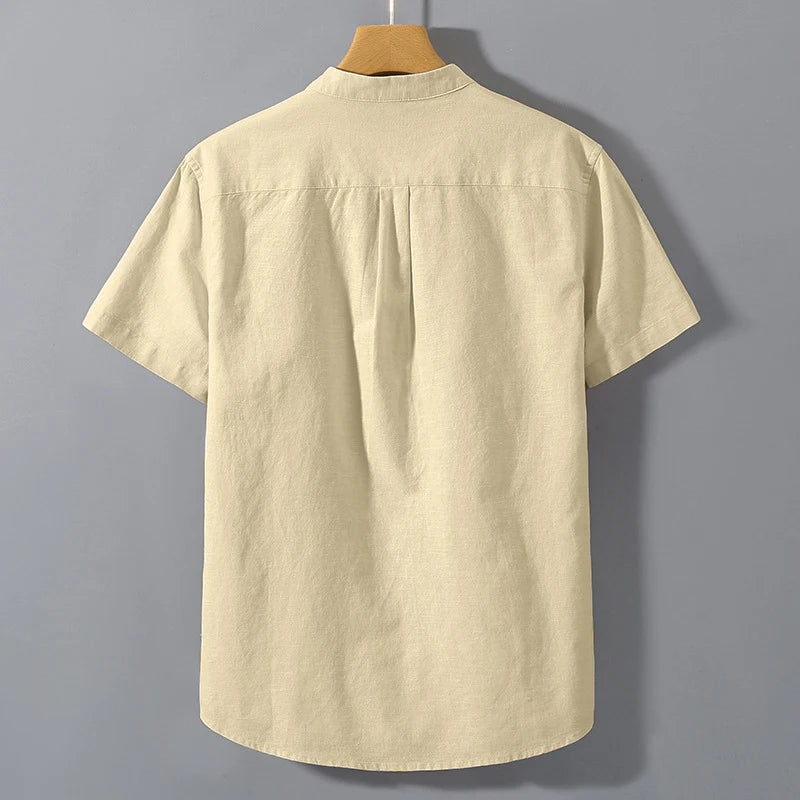 Summer Stand Up Collar T Shirts