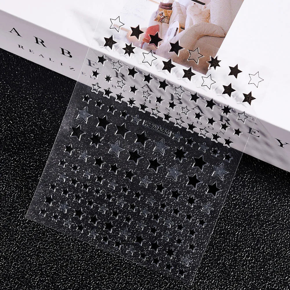 3 D Bronzing Nail Art Sticker