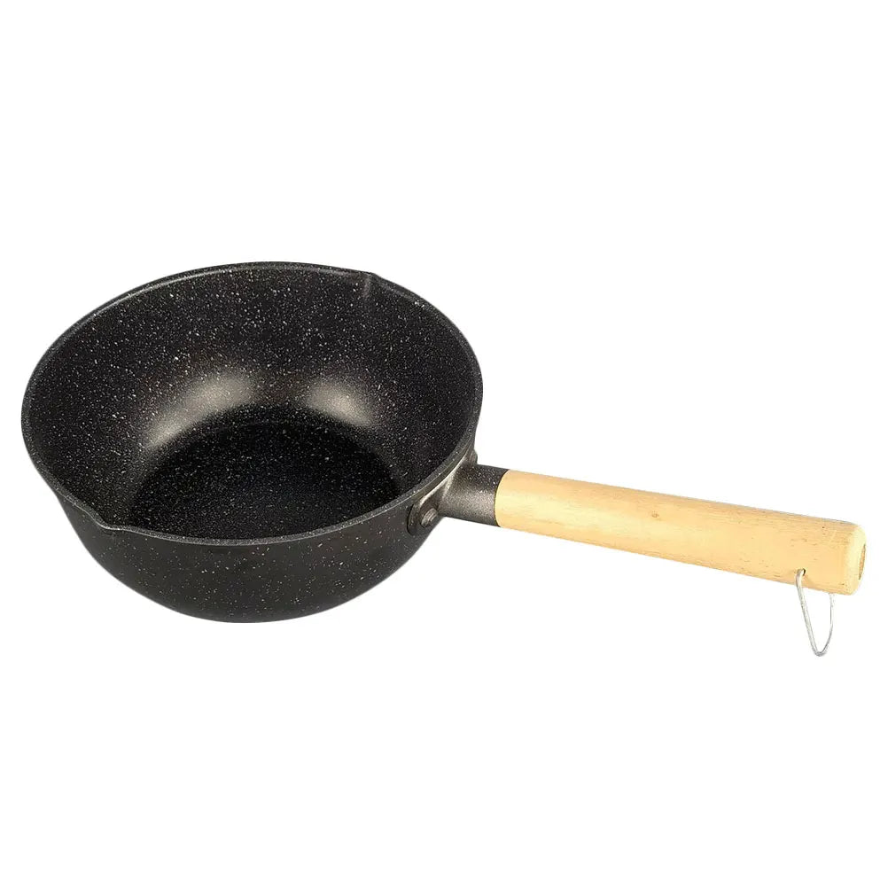 Sturdy Nonstick Sauce Kitchen Cookware Heat Resistant Stew Pot Gas Induction Cooker Milk Noodles Soup Cooking Wooden