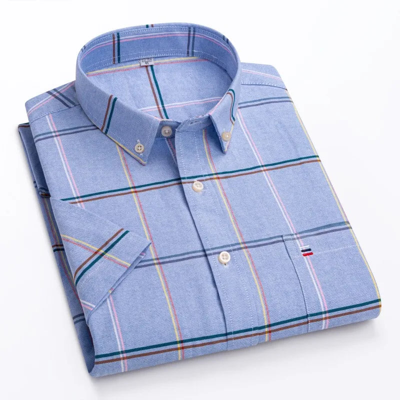 Oxford Cotton Casual Shirt For Men