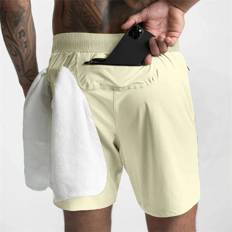 Training Men Sports Casual Athletics Shorts