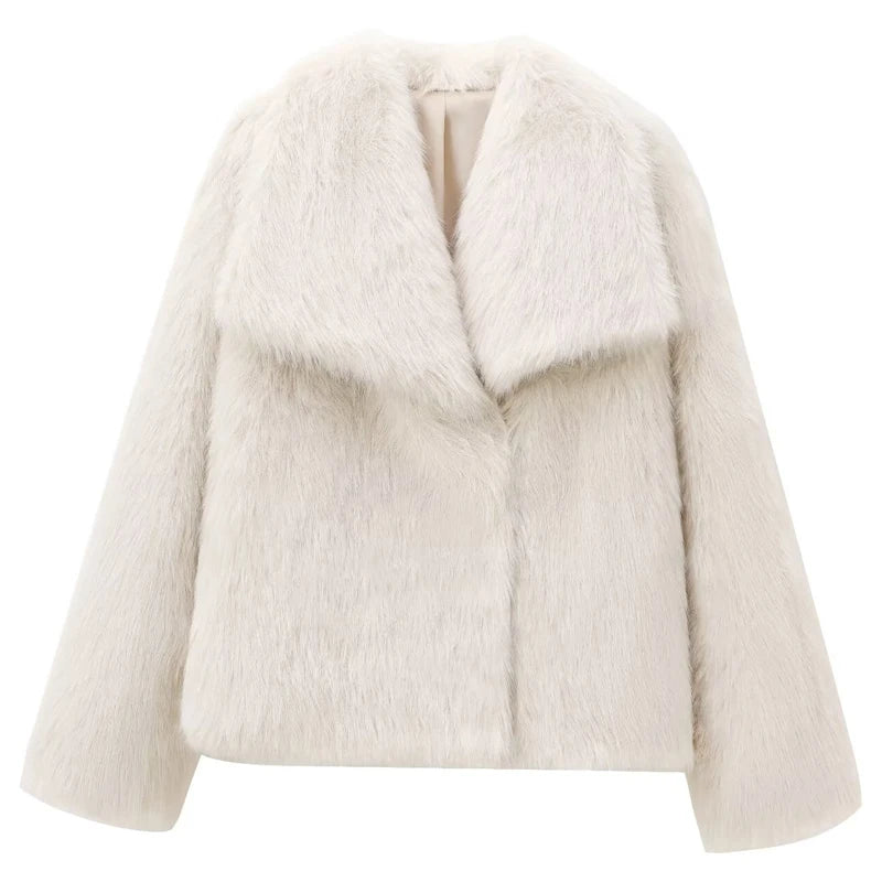 Women's Warm Fur Bomber Coats